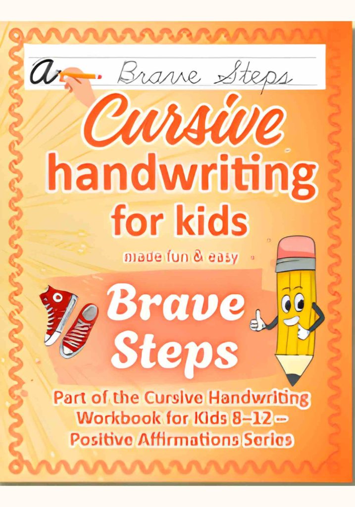 Cursive handwriting workbook cover
